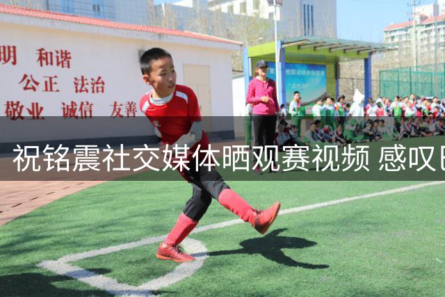 祝铭震社交媒体晒观赛视频 感叹巴黎奥运独特体验